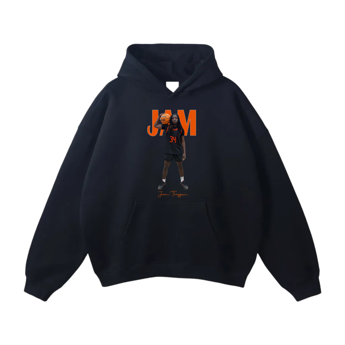 Jam Thigpen Oversize Fleeced Hoodie