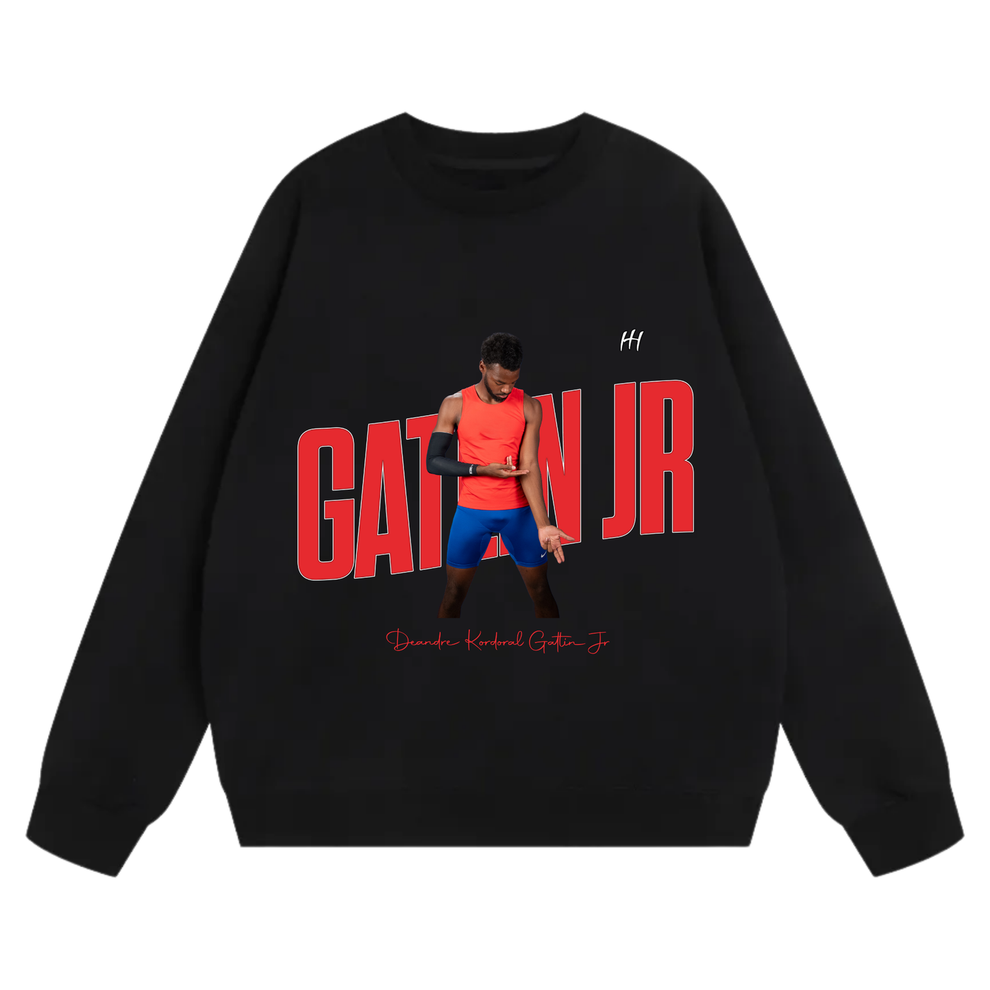 Deandre Kordoral Gatlin Jr Heavyweight Crewneck Sweatshirt