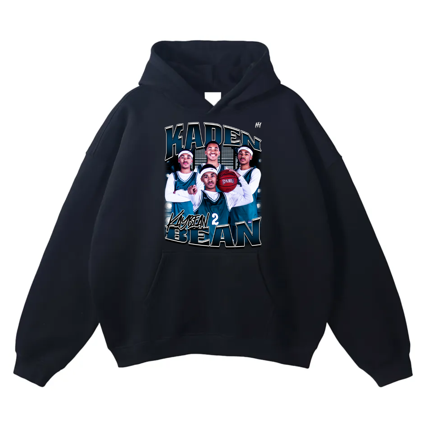 Kaden Bean Oversize Fleeced Hoodie