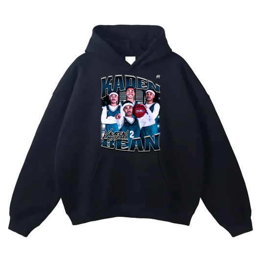 Kaden Bean Oversize Fleeced Hoodie
