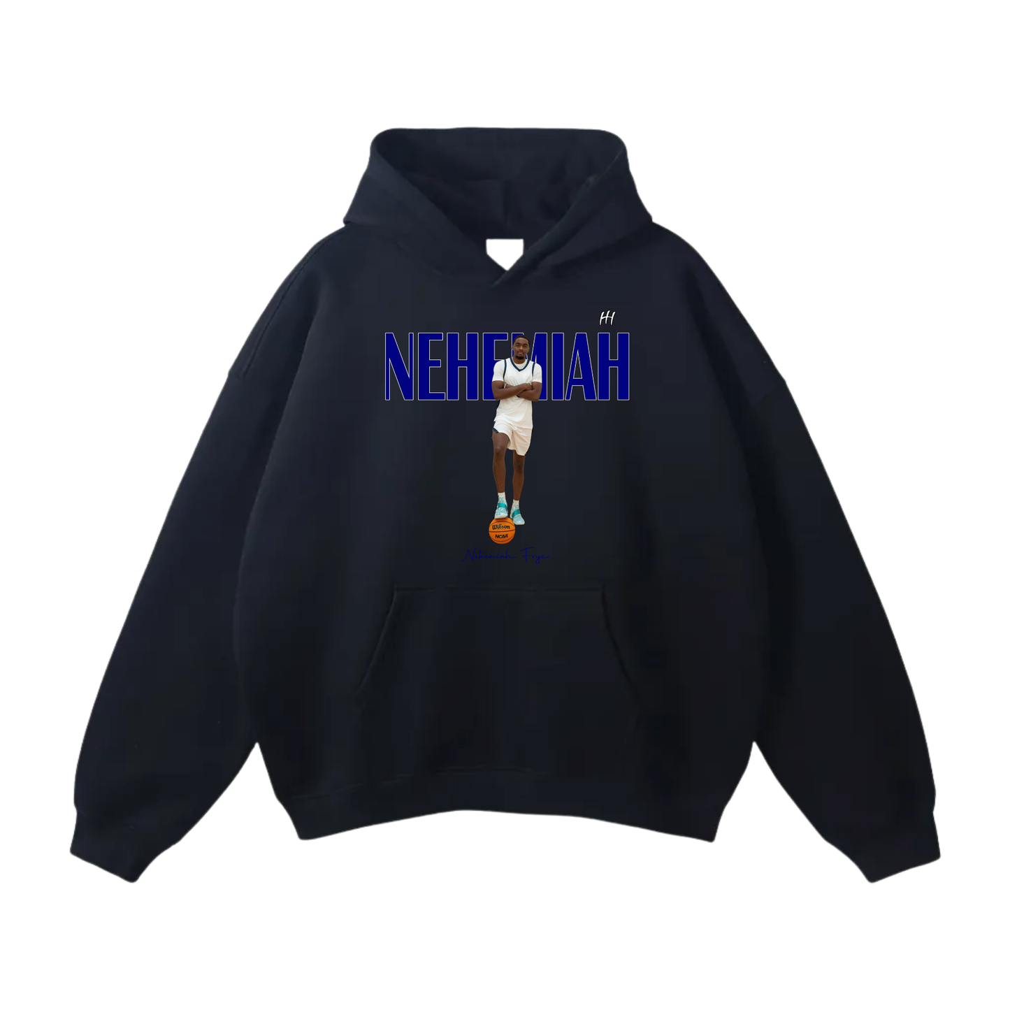 Nehemiah Frye Oversize Fleeced Hoodie