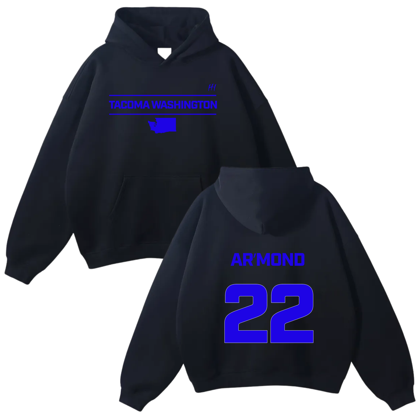 Ar'mond Davis Oversize Fleeced Hoodie