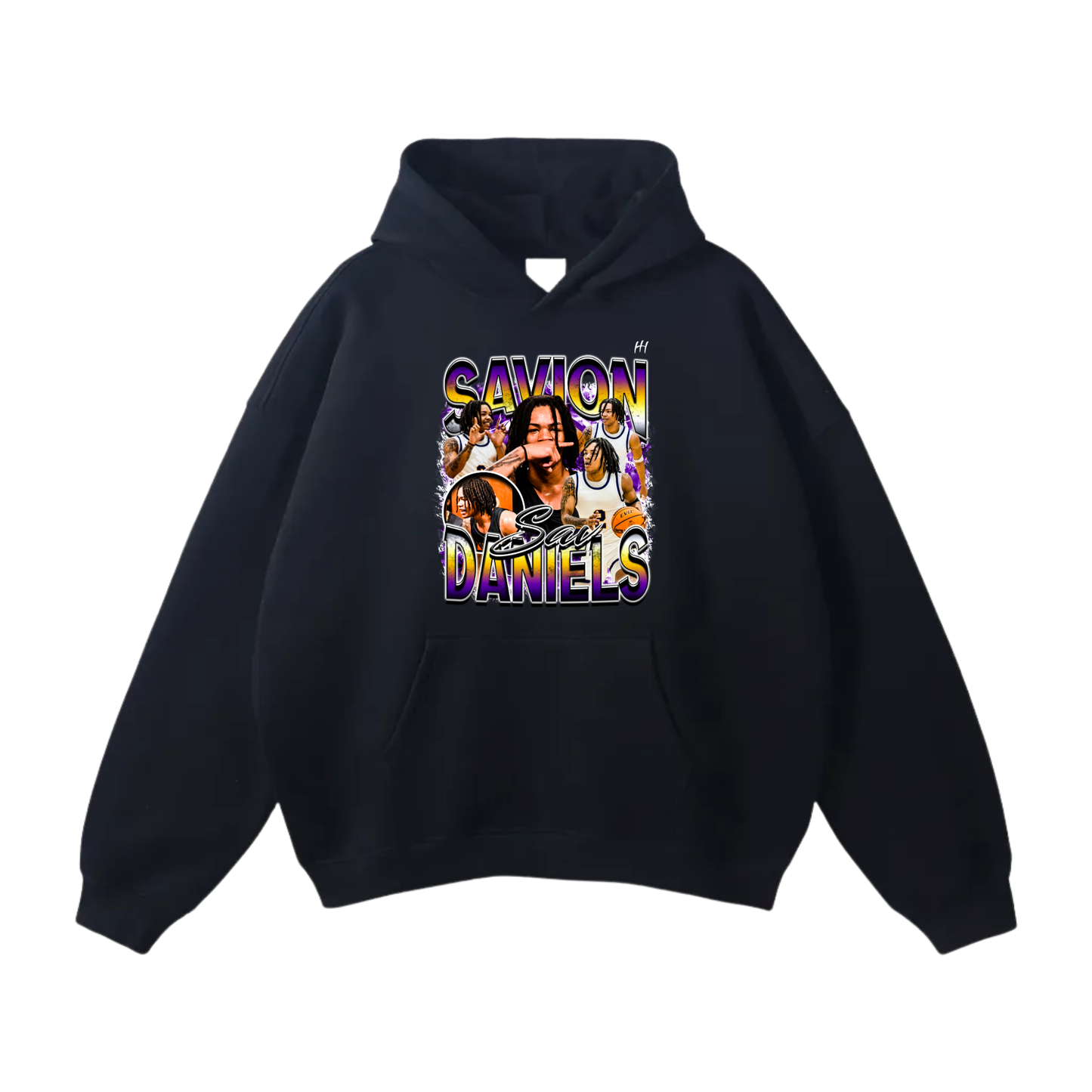 Savion Daniels Oversize Fleeced Hoodie