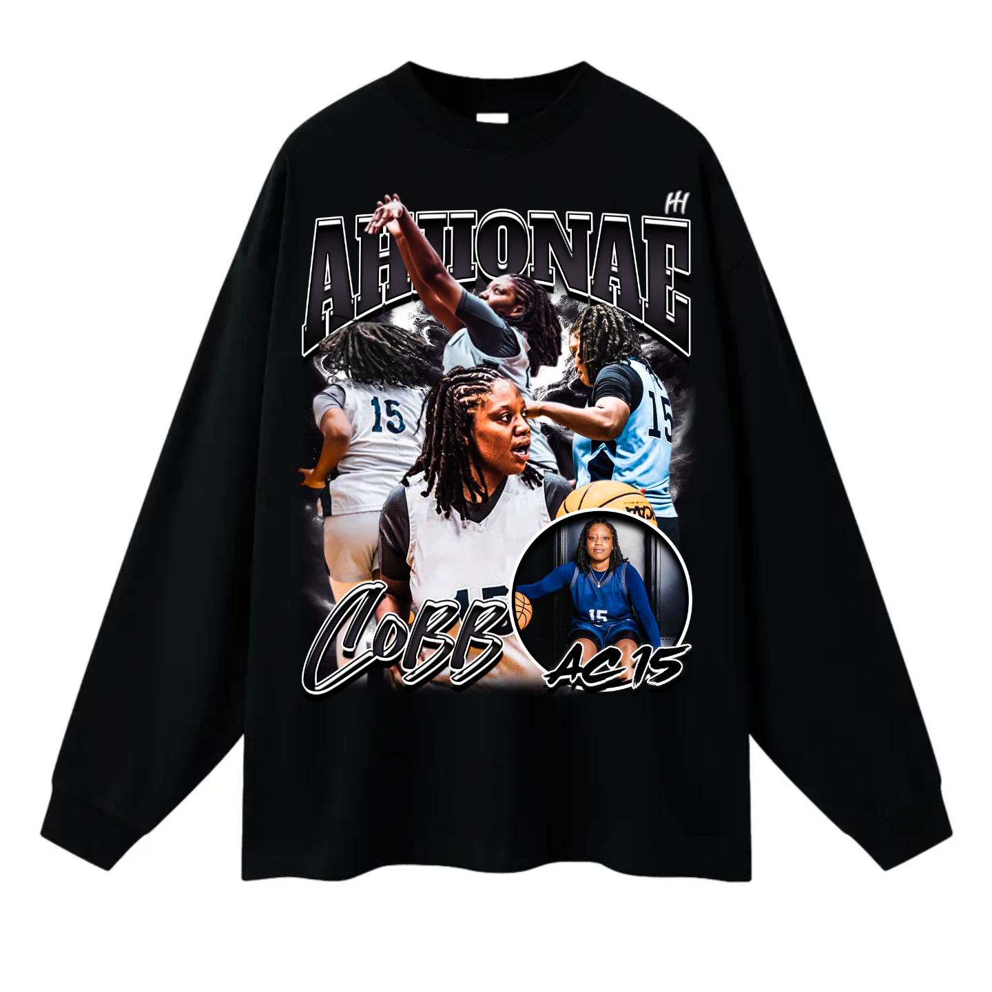 Ahjionae Cobb Long Sleeve Tee