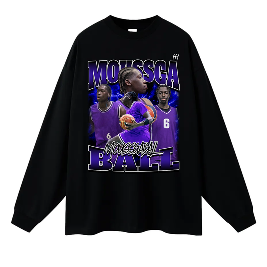 Moussga Ball Long Sleeve Tee