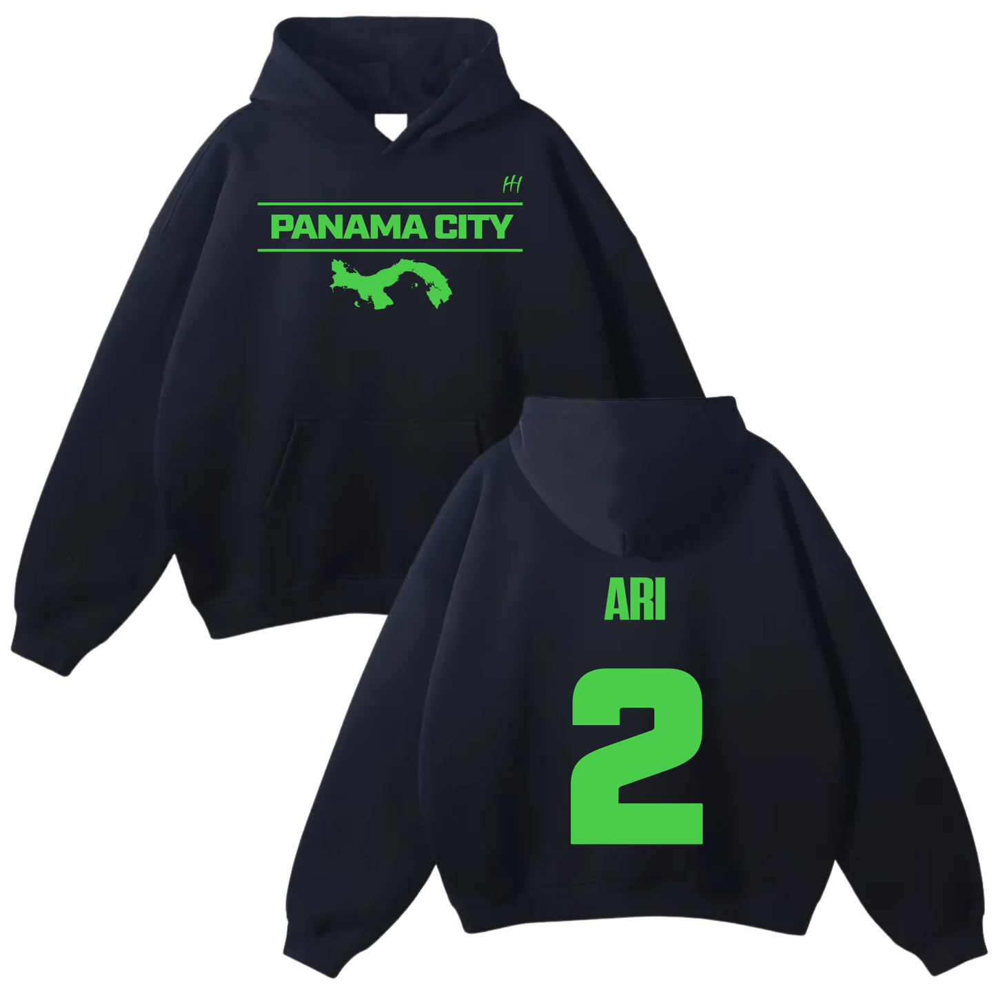 Ariann Hernandez Oversize Fleeced Hoodie