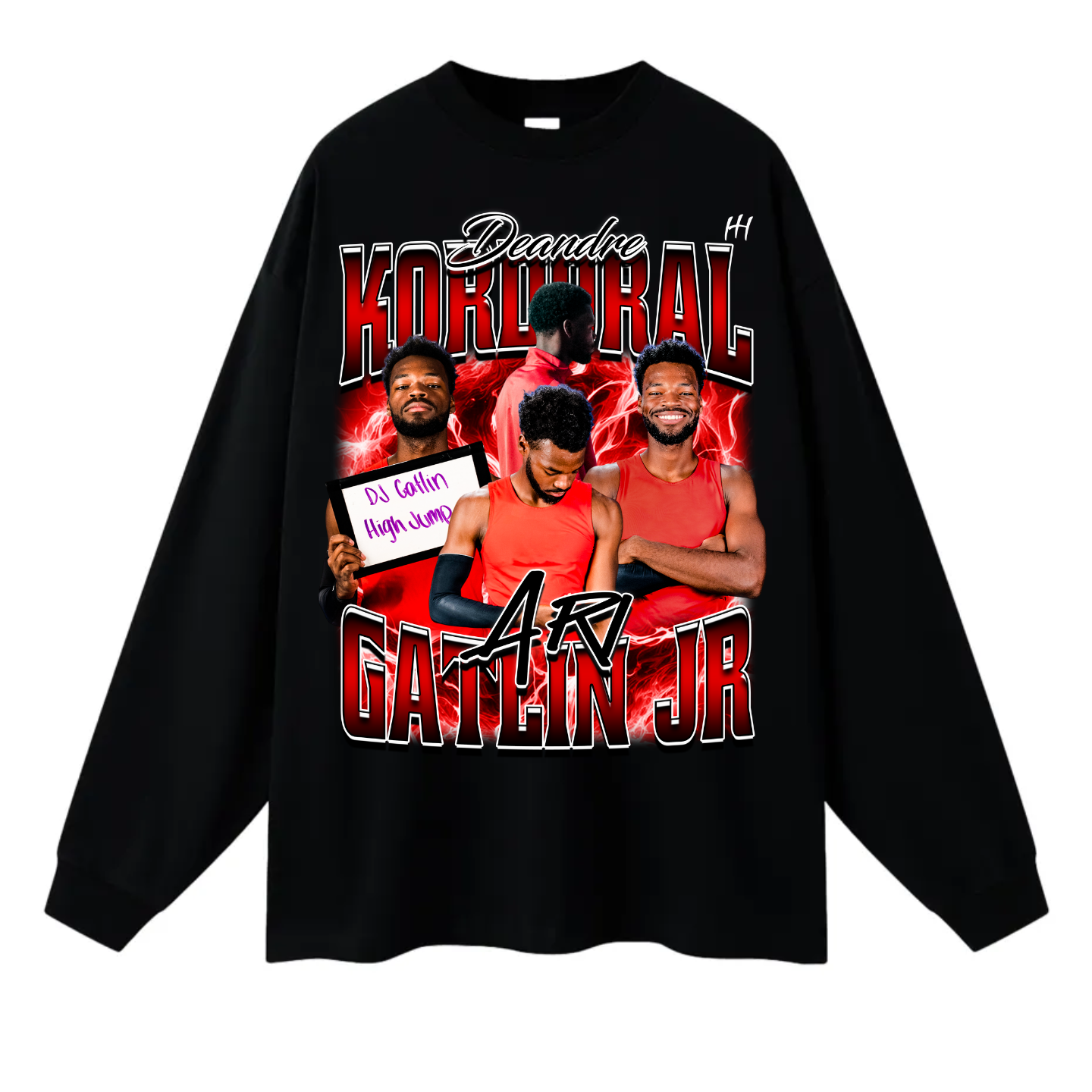 Deandre Kordoral Gatlin Jr Long Sleeve Tee