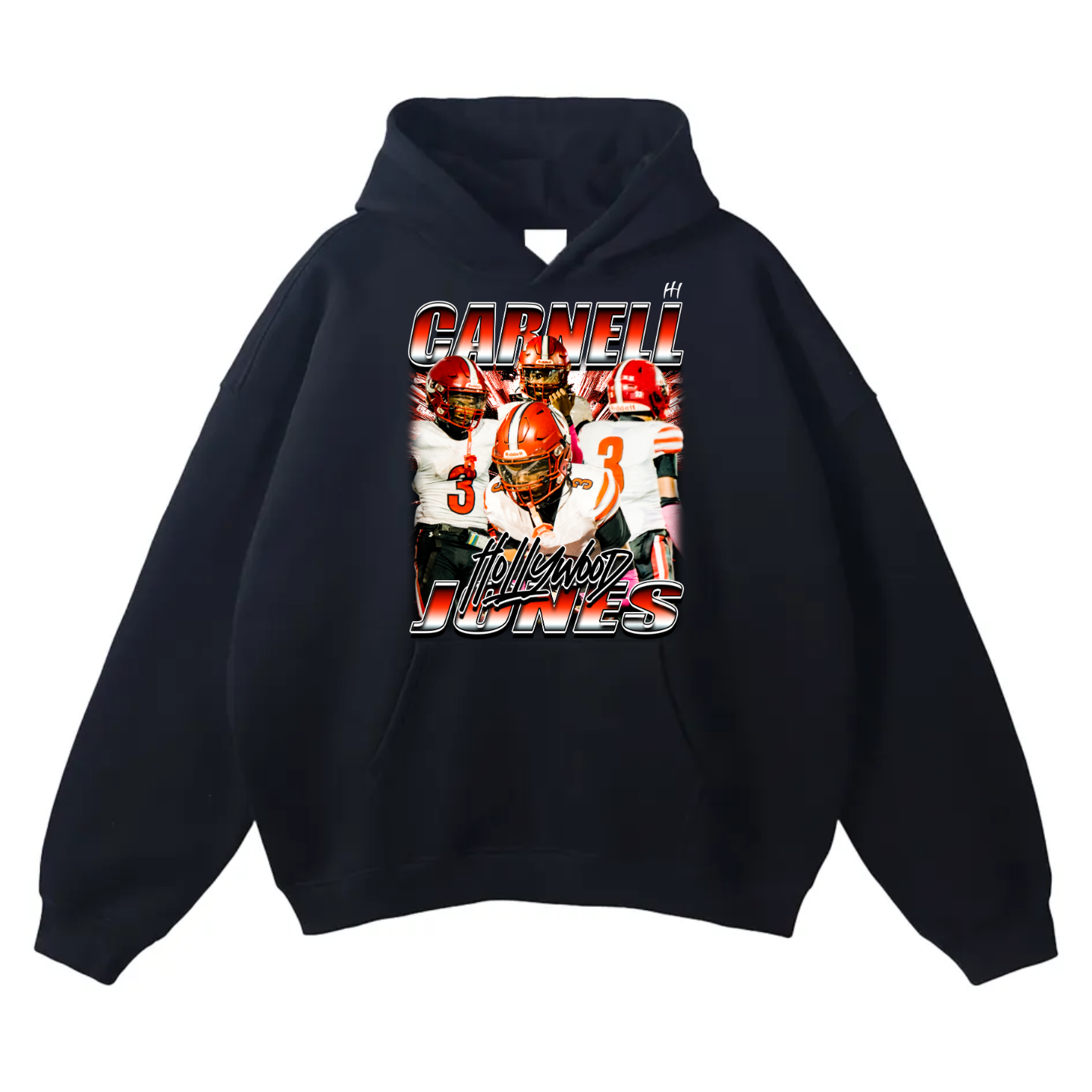Carnell Jones Oversize Fleeced Hoodie