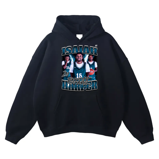 Isaiah Roosevelt HarperOversize Fleeced Hoodie