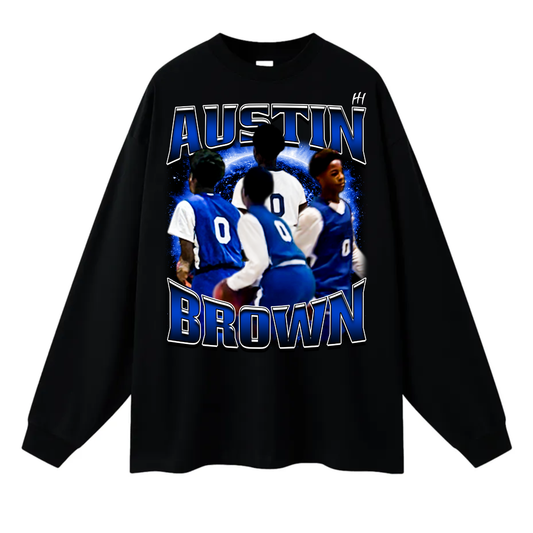 Austin Brown Long Sleeve Tee