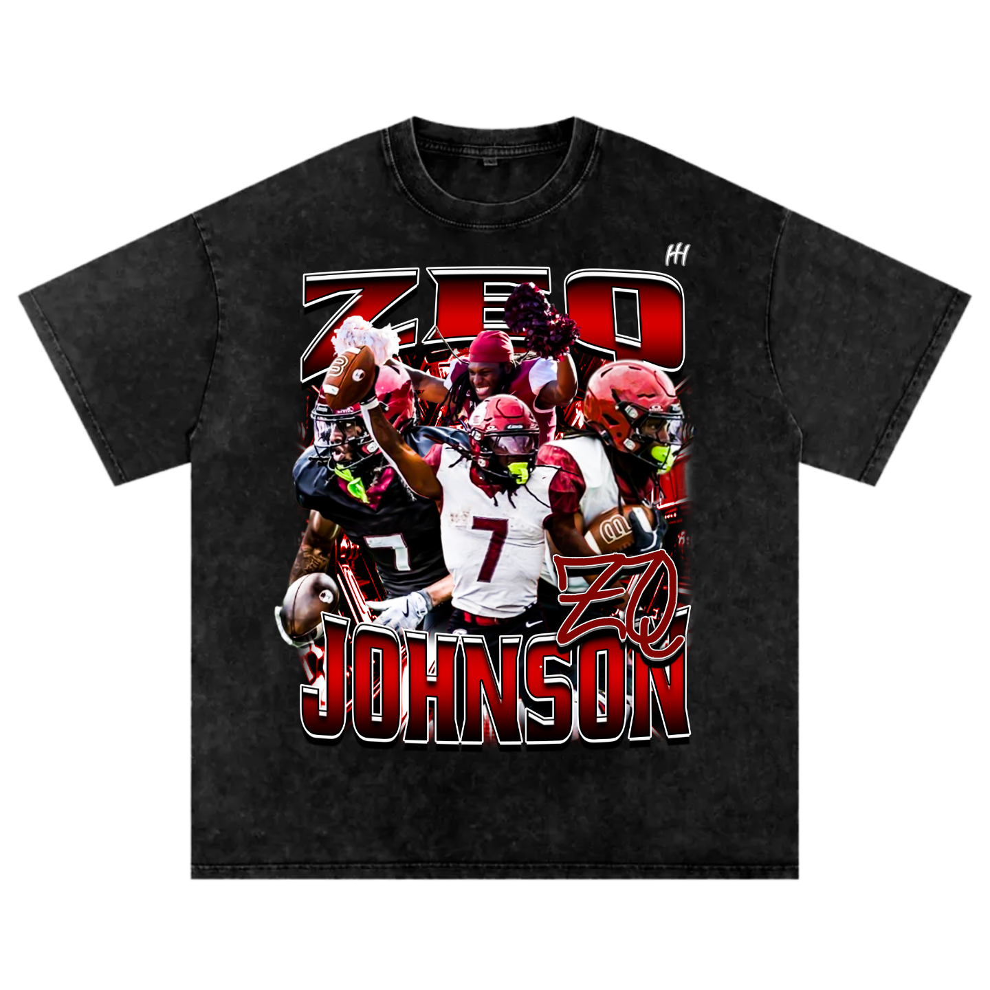 Zeq Johnson Heavyweight Oversized T-shirt