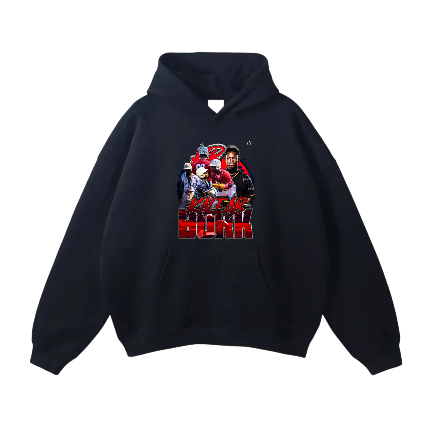 Kaleab Burk Oversize Fleeced Hoodie