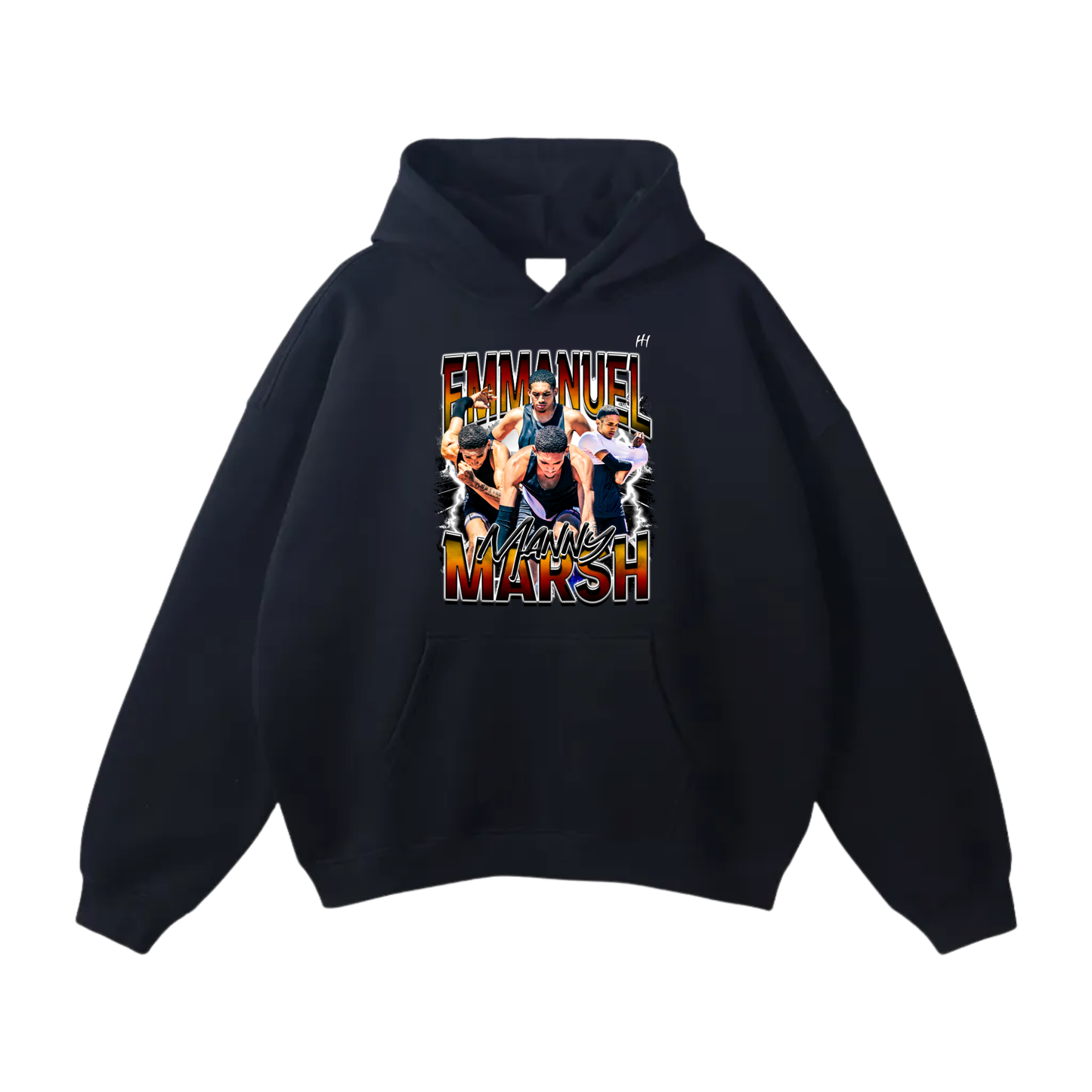 Emmanuel Marsh Oversize Fleeced Hoodie