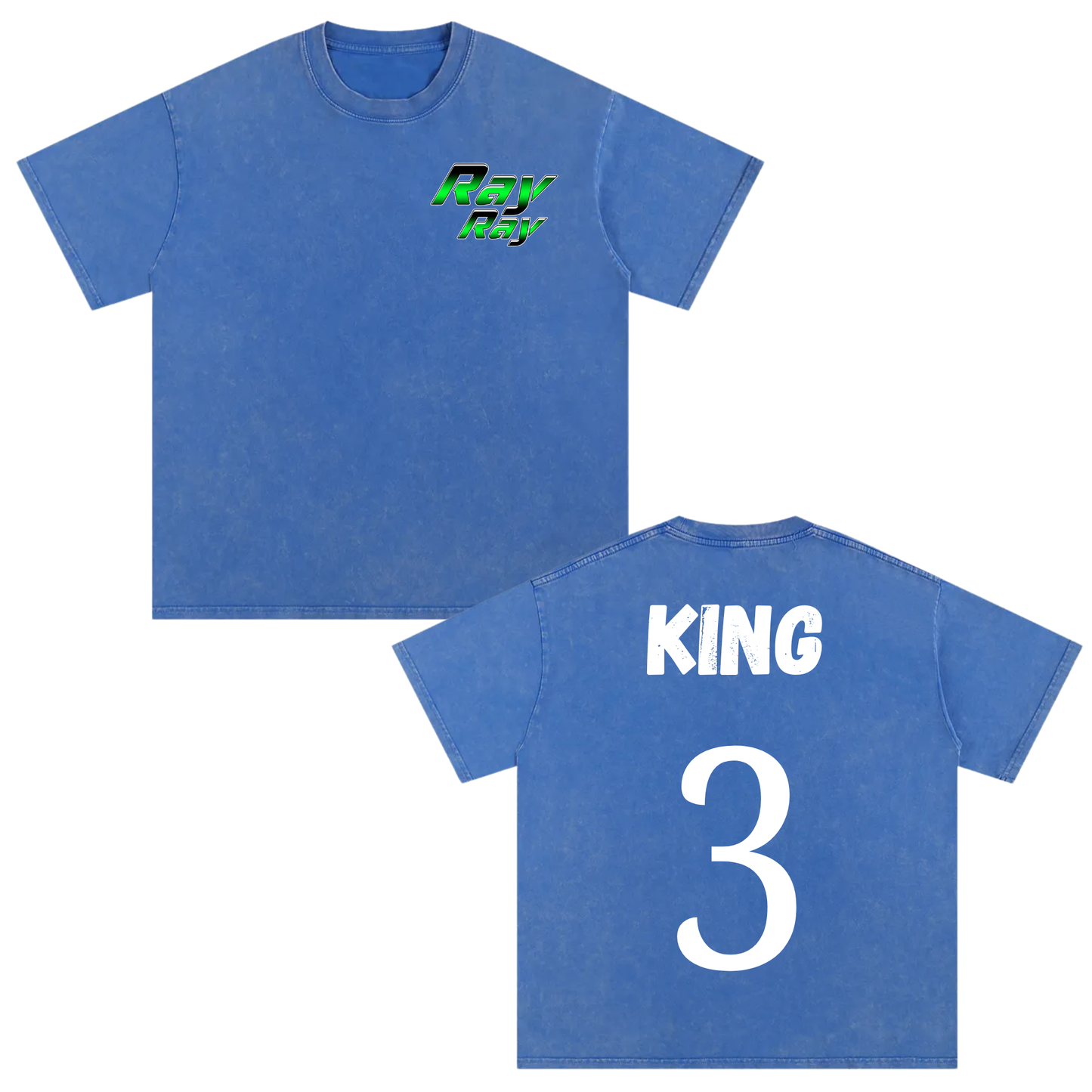 Rayqwan King Snow Washed Oversized T-shirt