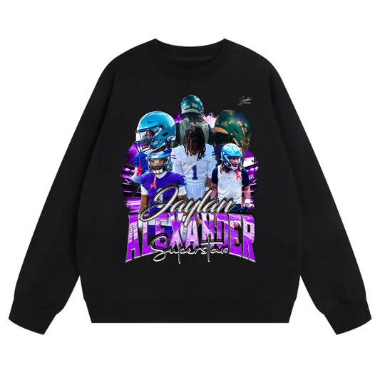 Jaylan Alexander Heavyweight Crewneck Sweatshirt