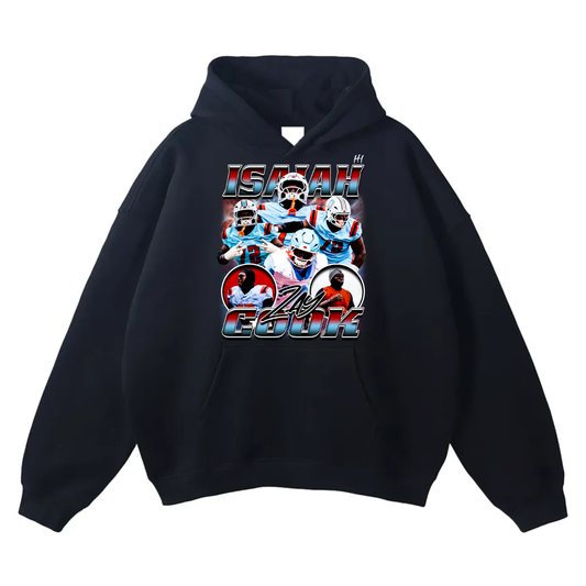Isaiah Cook Oversize Fleeced Hoodie