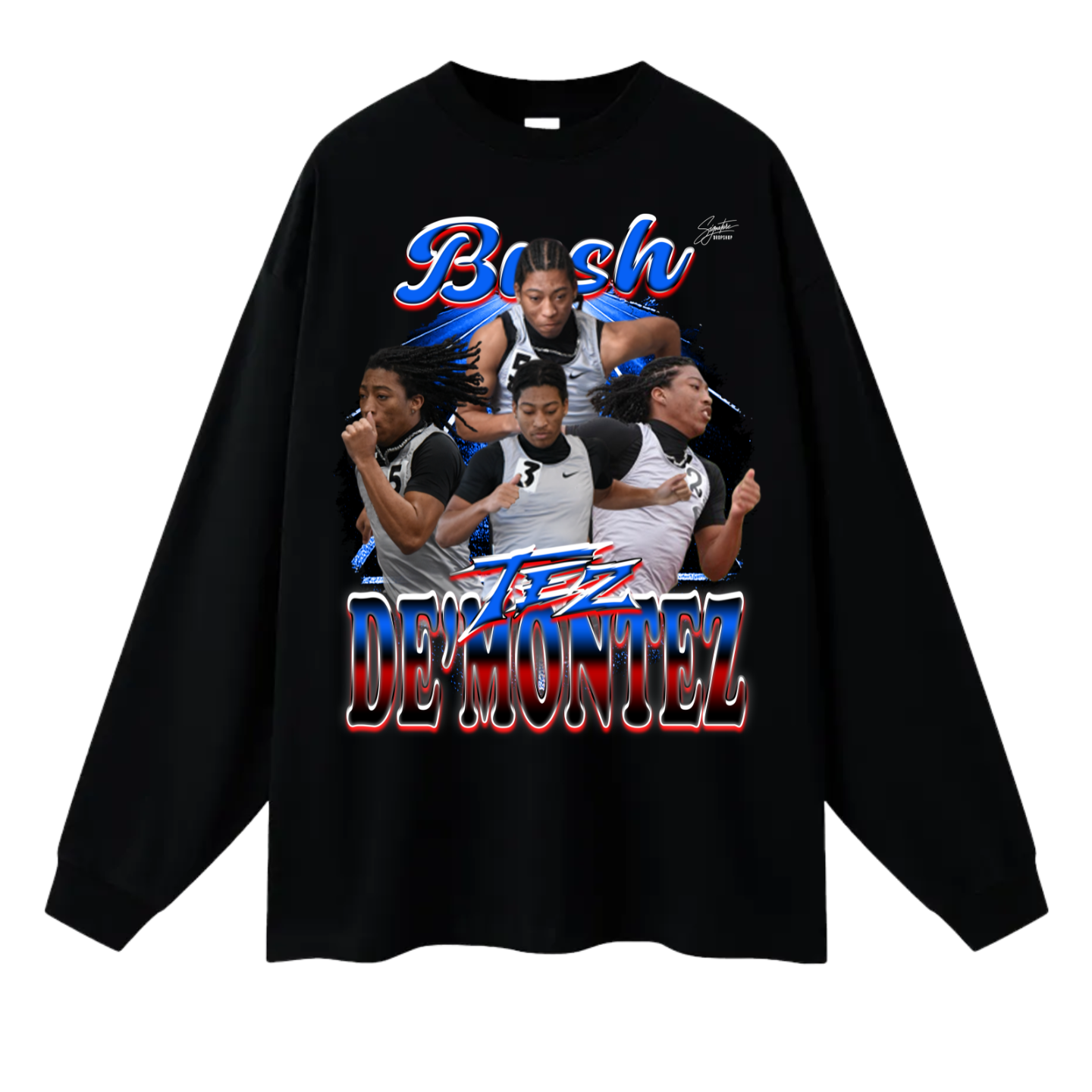 De’Montez Bush Long Sleeve Tee