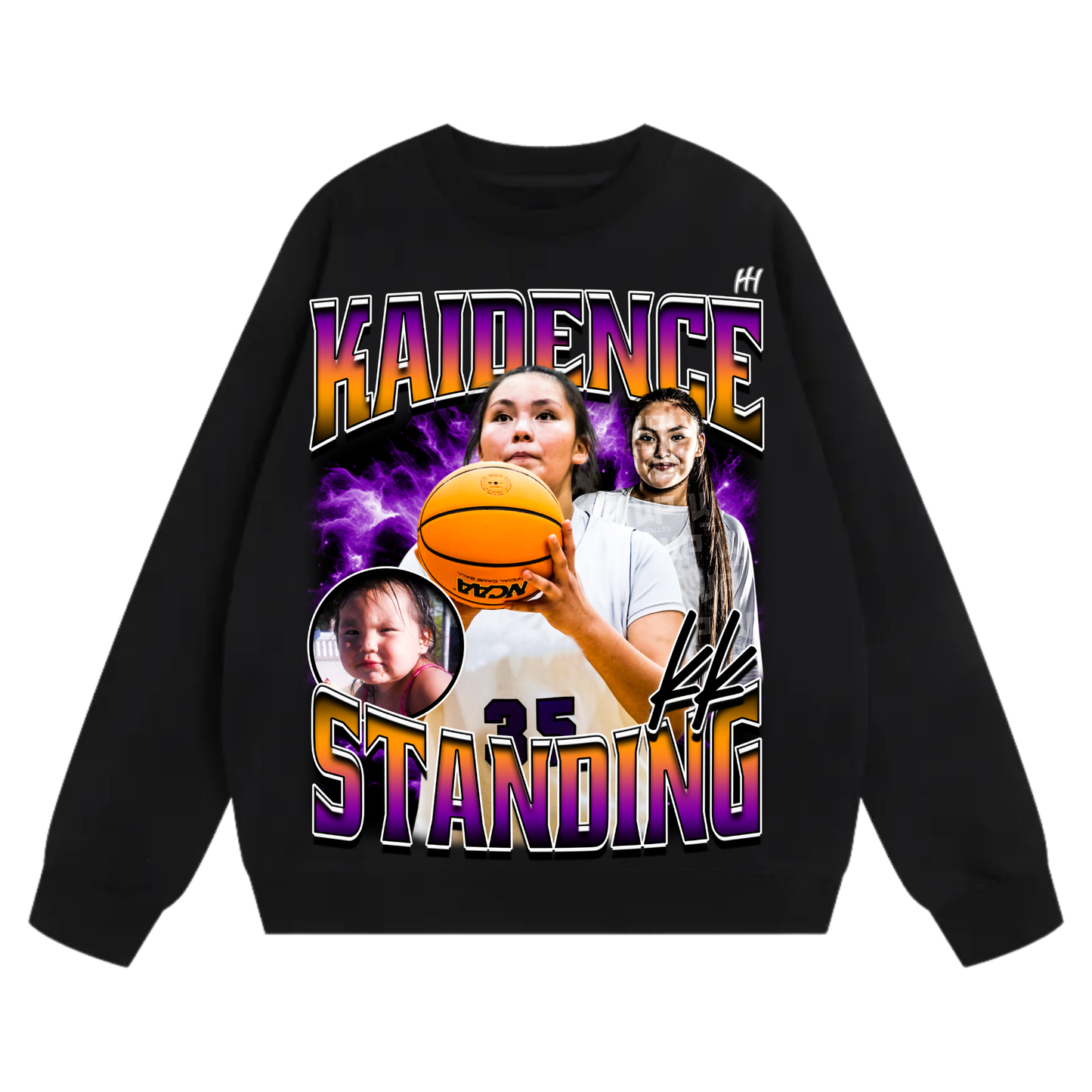 Kaidence Standing Heavyweight Crewneck Sweatshirt
