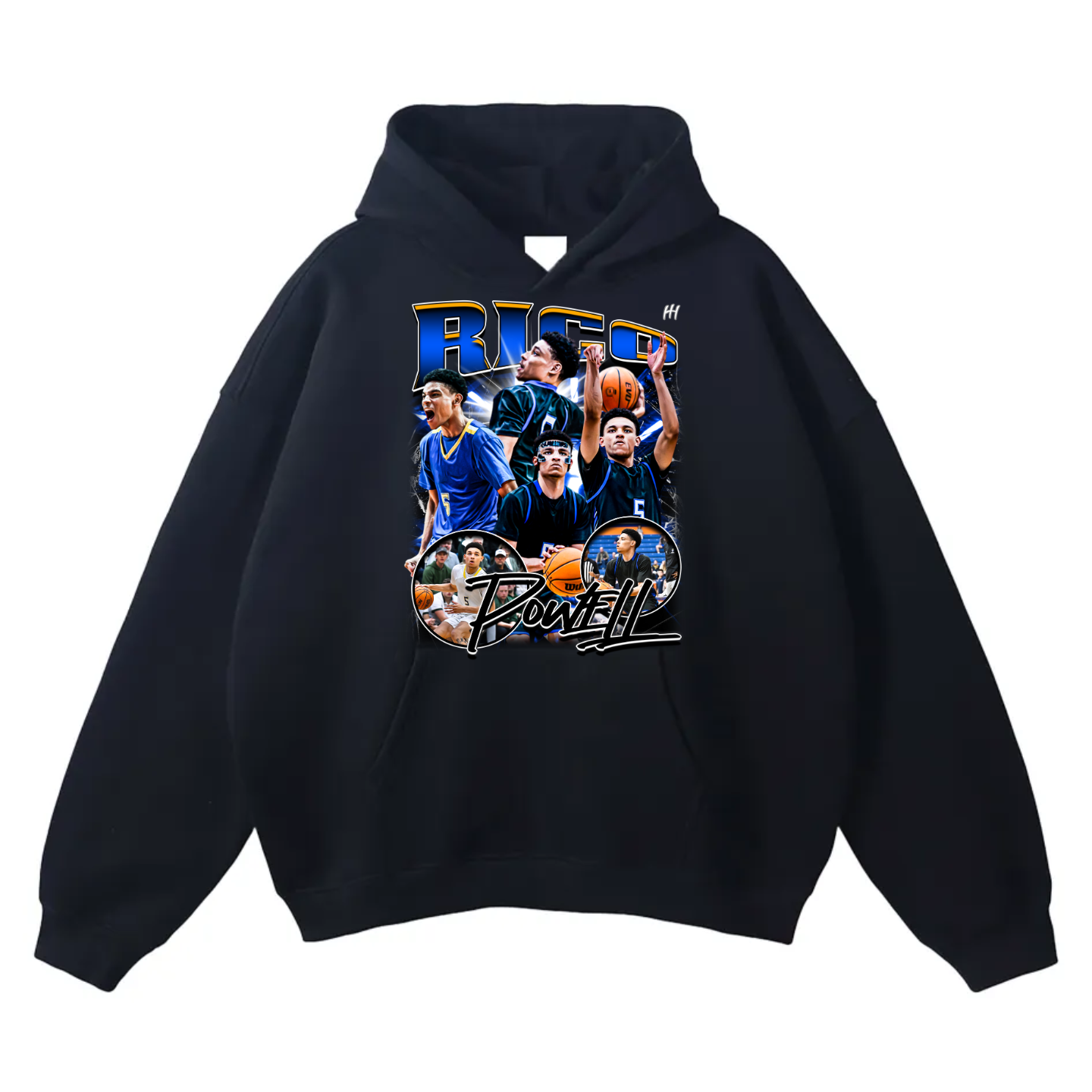 Rico Powell Oversize Fleeced Hoodie