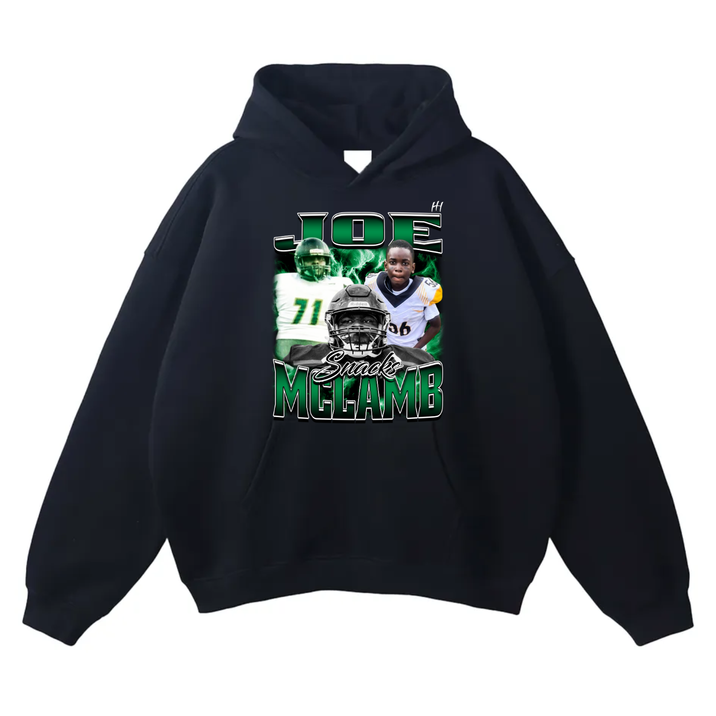 Joe McLamb Oversize Fleeced Hoodie