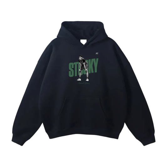 Michael Stuckey Oversize Fleeced Hoodie