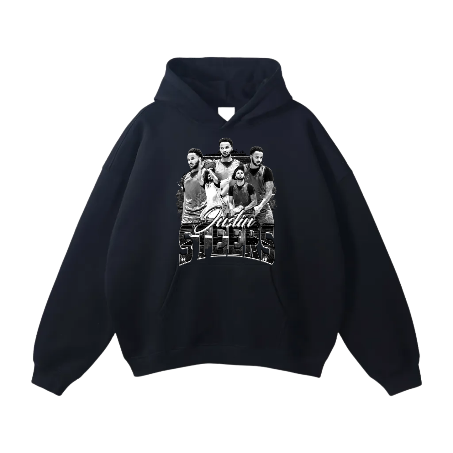 Justin Steers Oversize Fleeced Hoodie