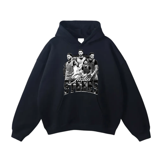 Justin Steers Oversize Fleeced Hoodie