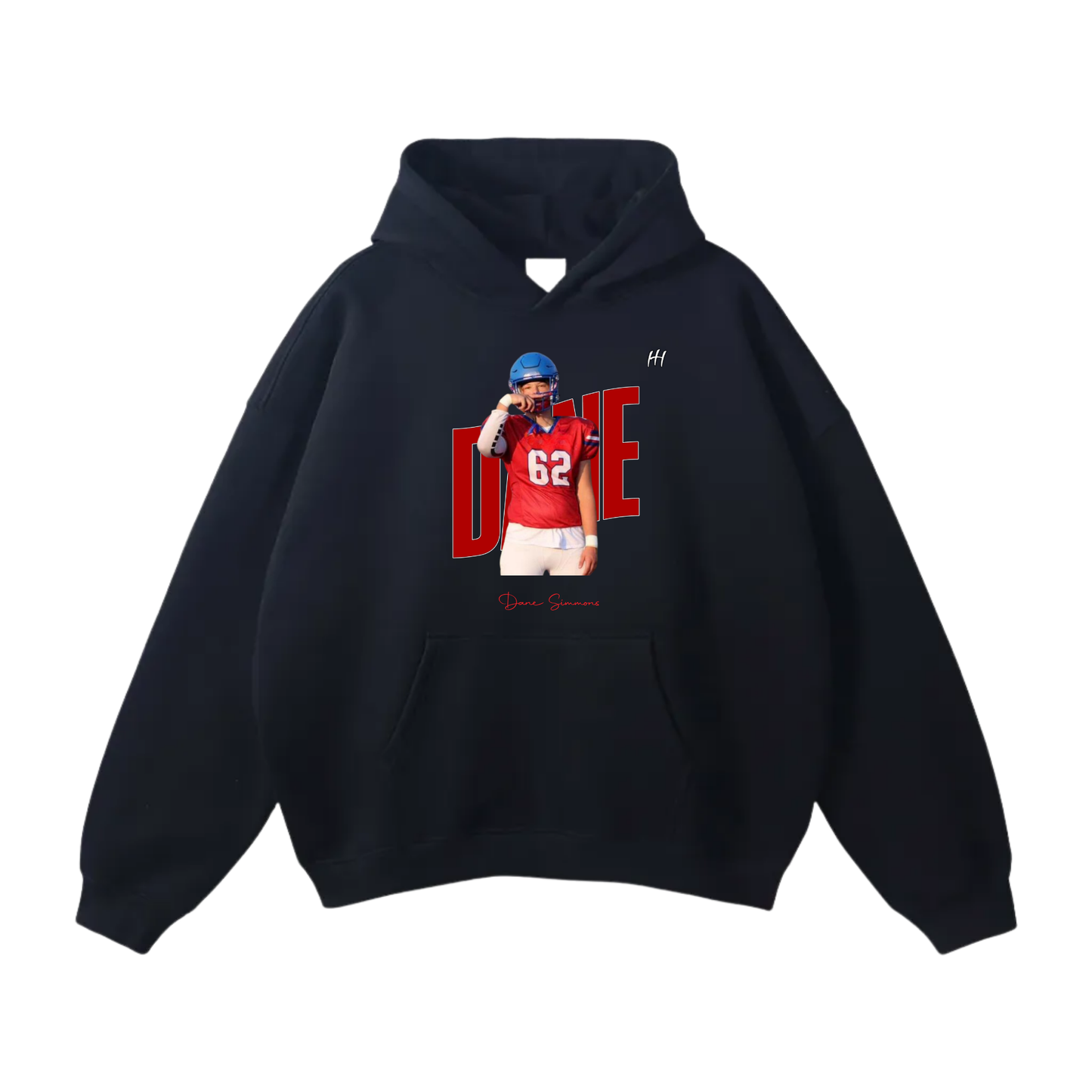 Dane Simmons Oversize Fleeced Hoodie