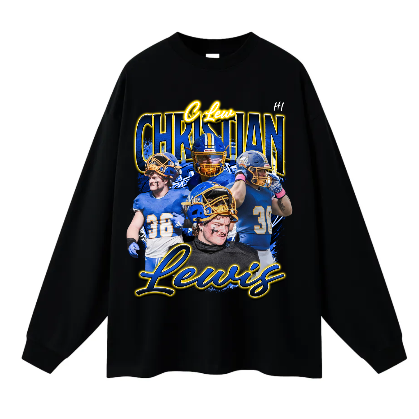 Christian Valentino Lewis Long Sleeve Tee