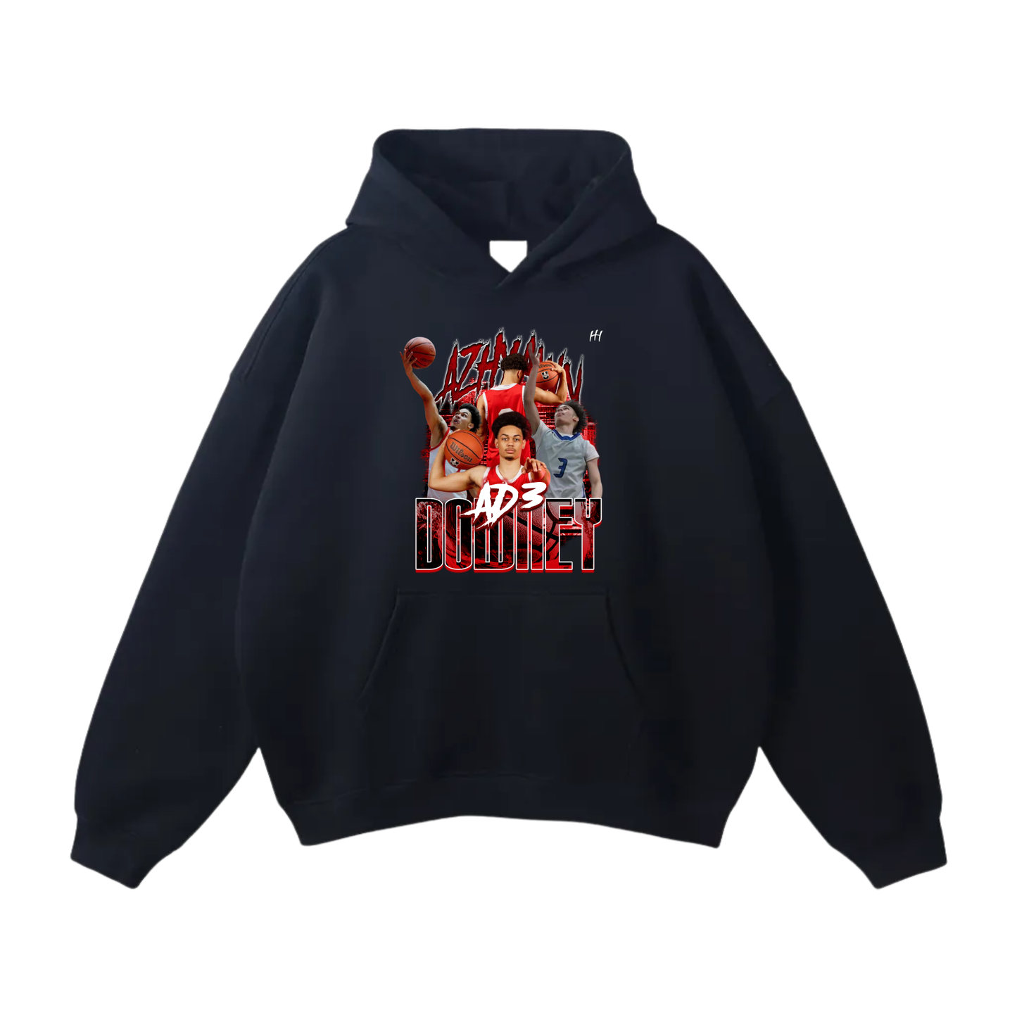 Azhyawn Downey Oversize Fleeced Hoodie