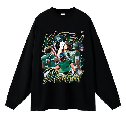Kaden Madrid Long Sleeve Tee