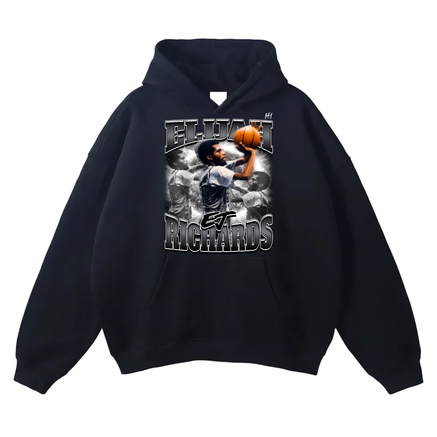 Elijah Richards Oversize Fleeced Hoodie