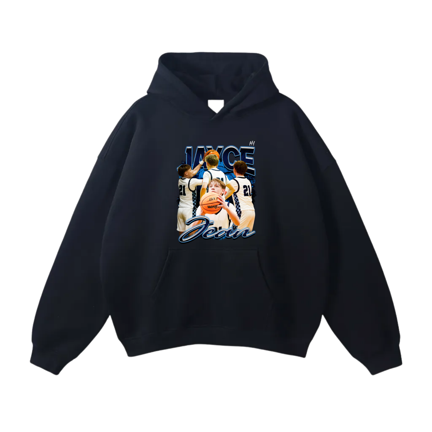 Jayce Jean Oversize Fleeced Hoodie