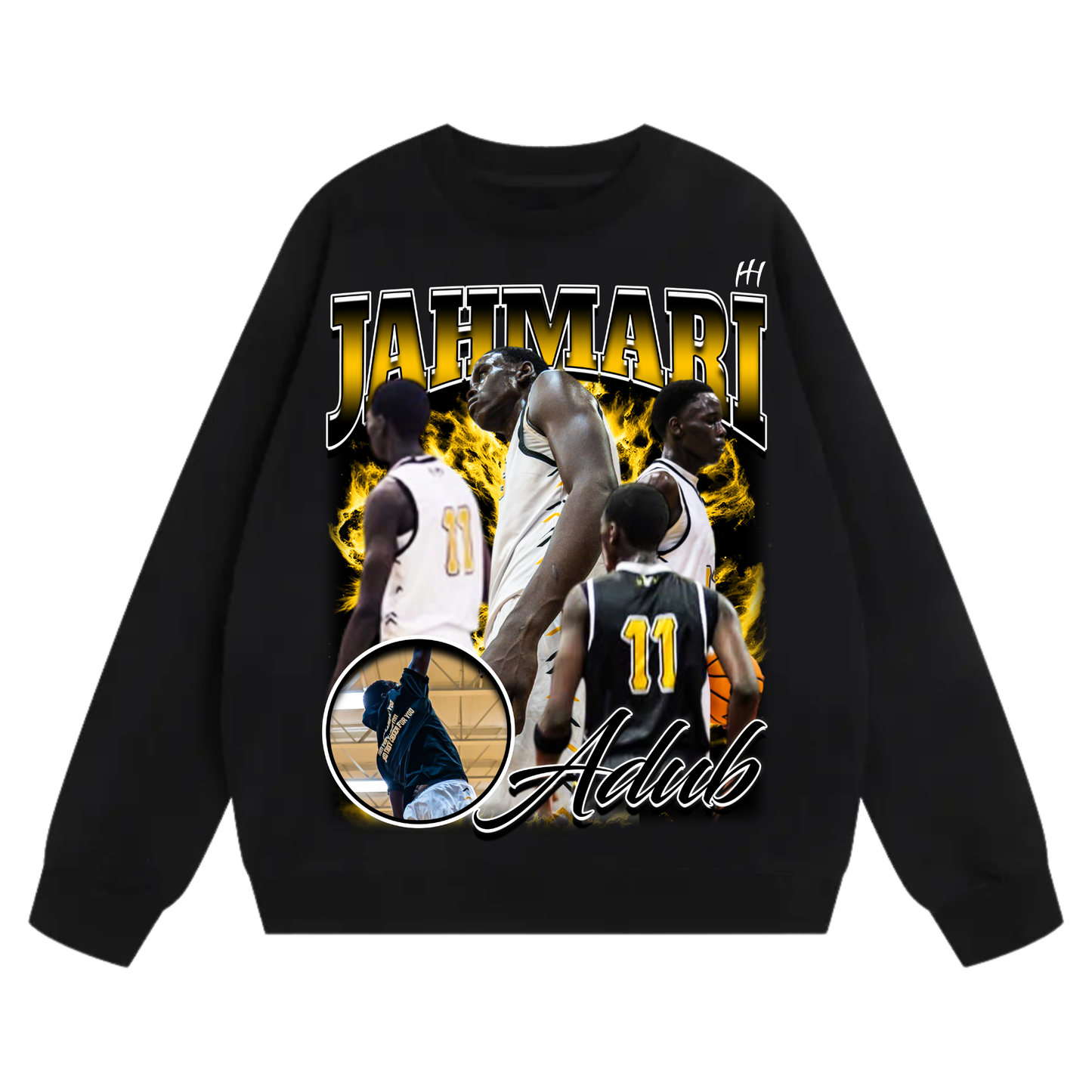 Jahmari Adub Heavyweight Crewneck Sweatshirt