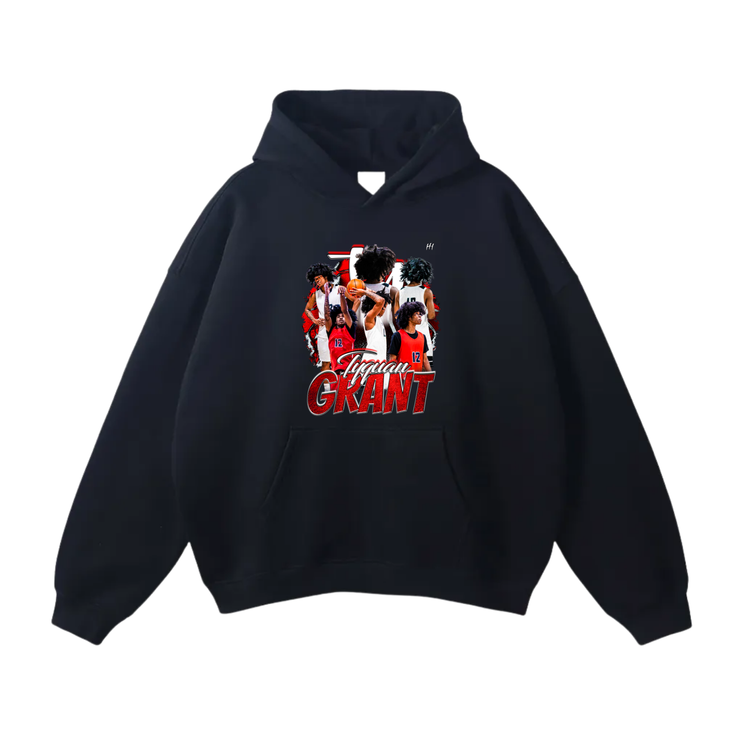 Tyquan Grant Oversize Fleeced Hoodie