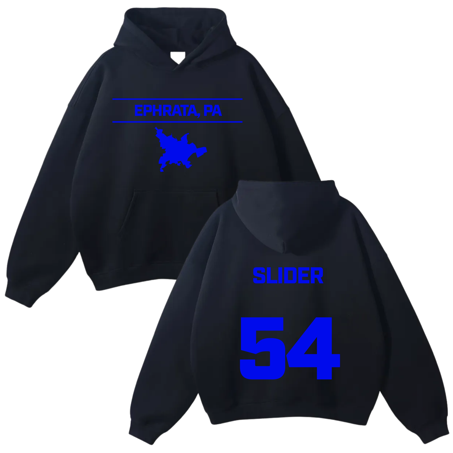 Ben Slider Oversize Fleeced Hoodie
