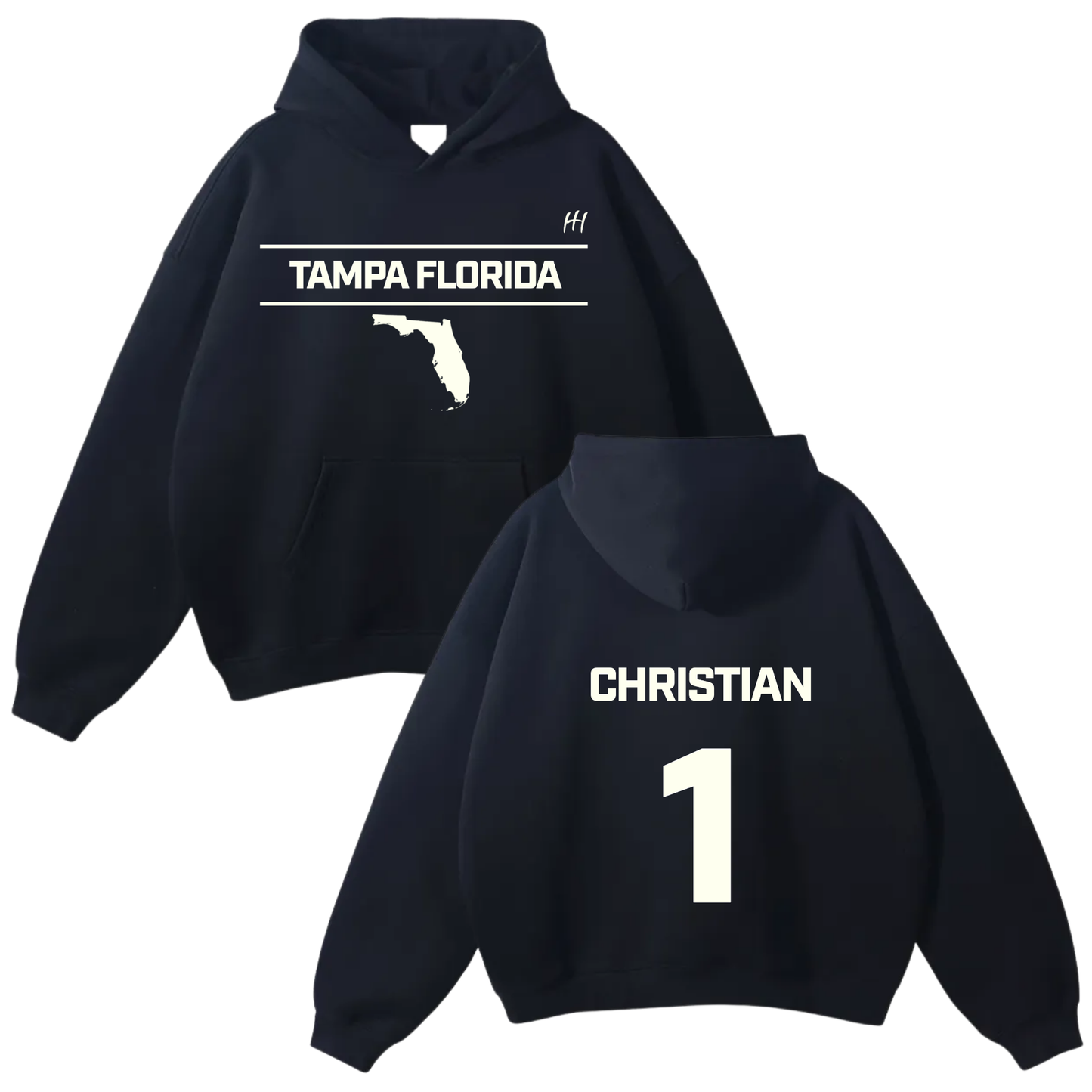 Christian Paradizo Oversize Fleeced Hoodie
