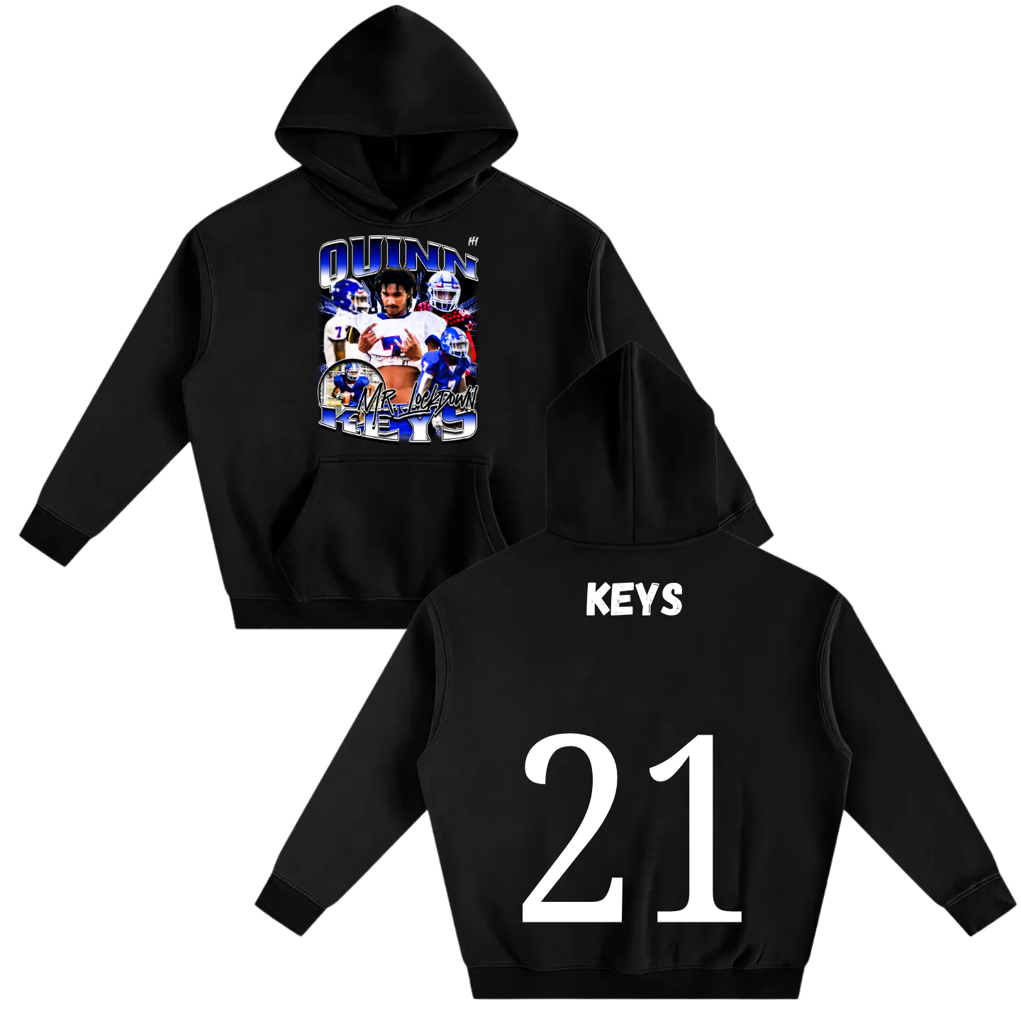 Quinn Keys Oversize Fleeced Hoodie