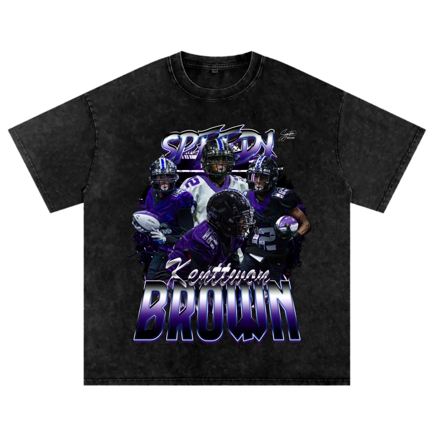 Kenttwon Brown Oversize T-shirt