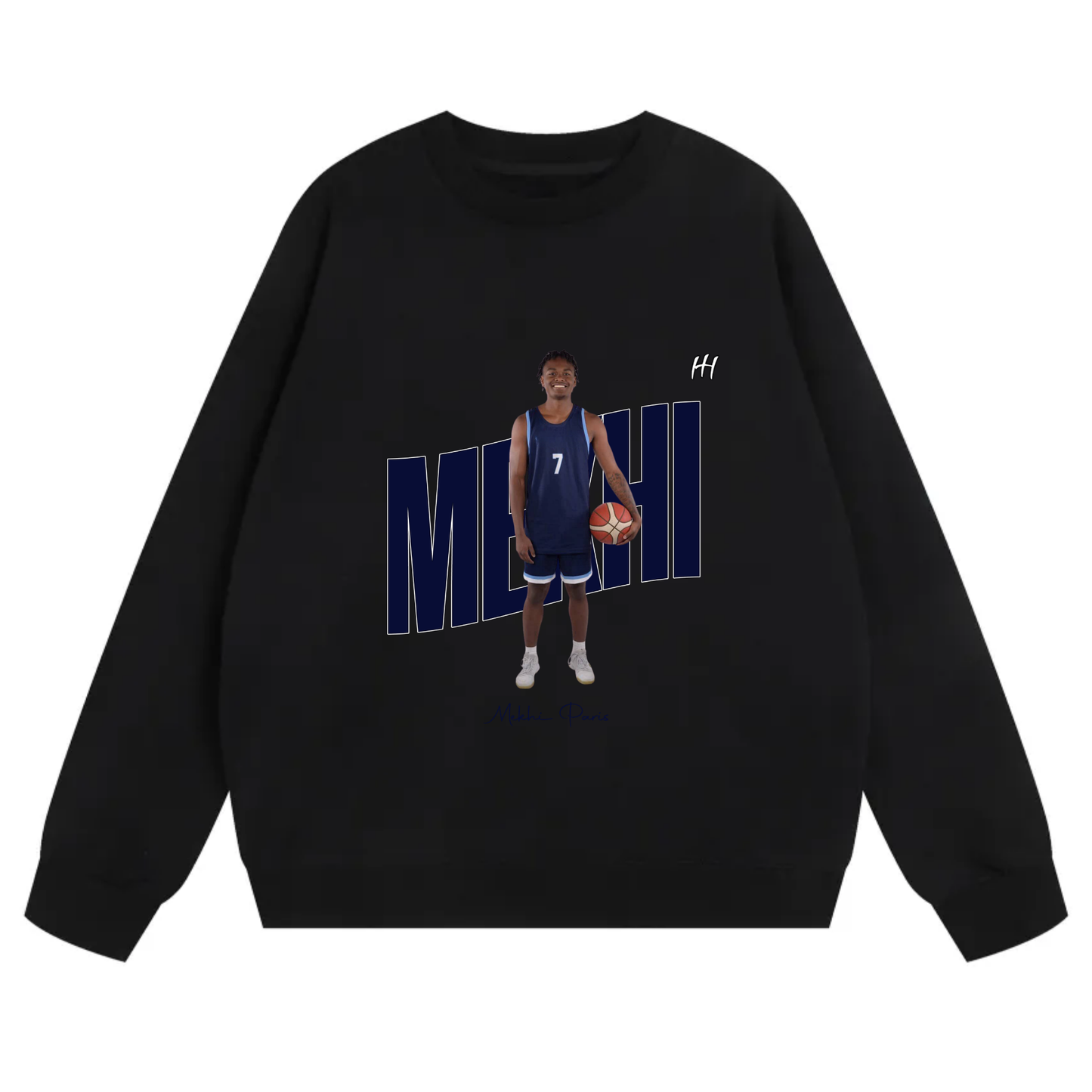 Mekhi Paris Heavyweight Crewneck Sweatshirt