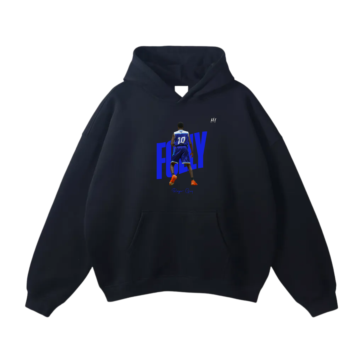Roger-Guy Oversize Fleeced Hoodie