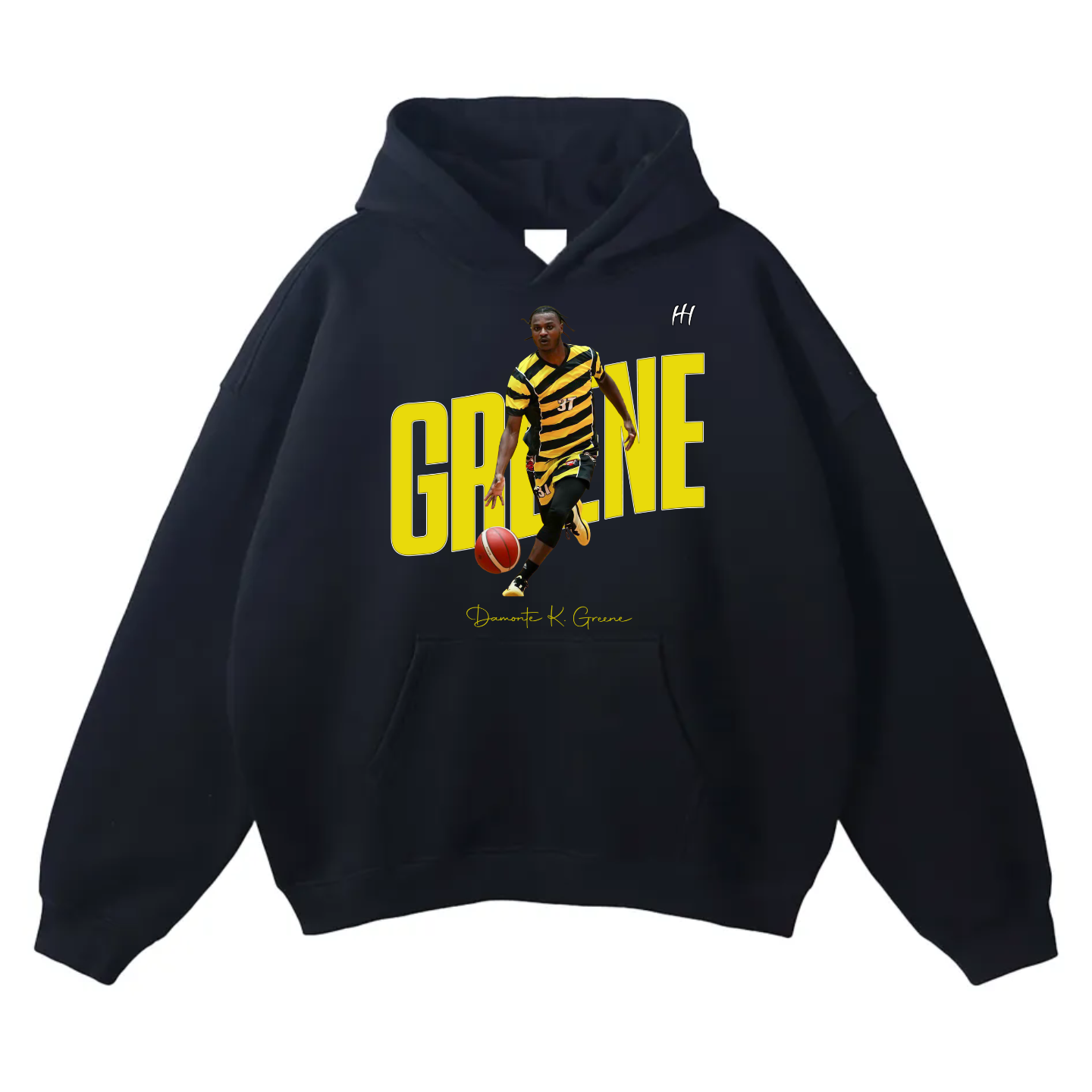 DaMonte K. Greene Oversize Fleeced Hoodie
