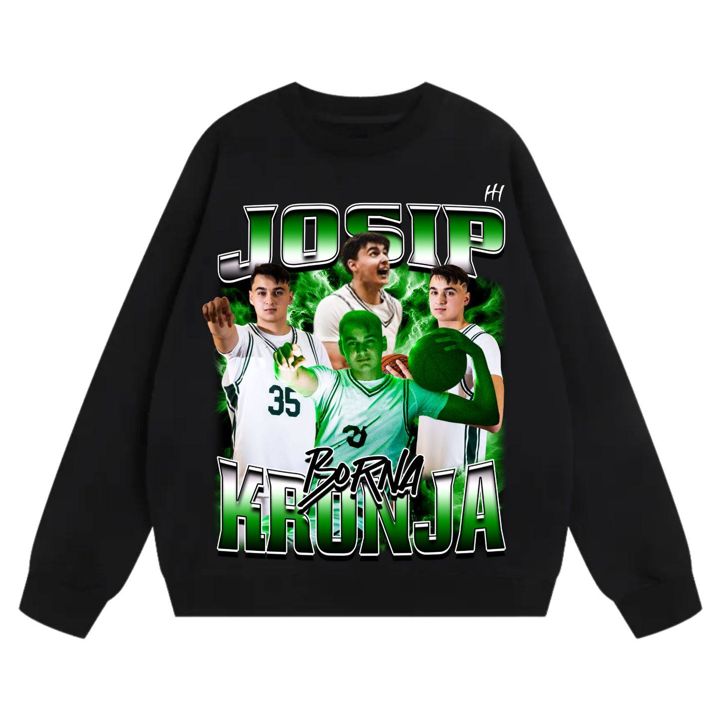 Josip Borna Kronja Heavyweight Crewneck Sweatshirt