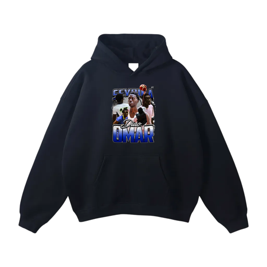 Seydina Omar Oversize Fleeced Hoodie