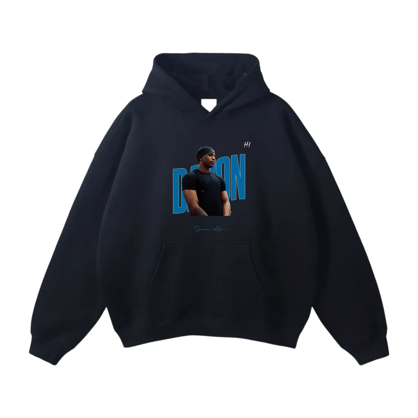Davon Allen Oversize Fleeced Hoodie