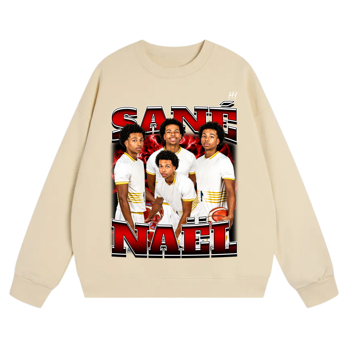 Sané Naël Heavyweight Crewneck Sweatshirt