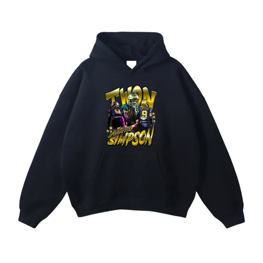 Antoine Simpson Oversize Fleeced Hoodie