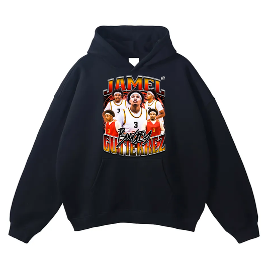 Jamel Gutierrez Oversize Fleeced Hoodie