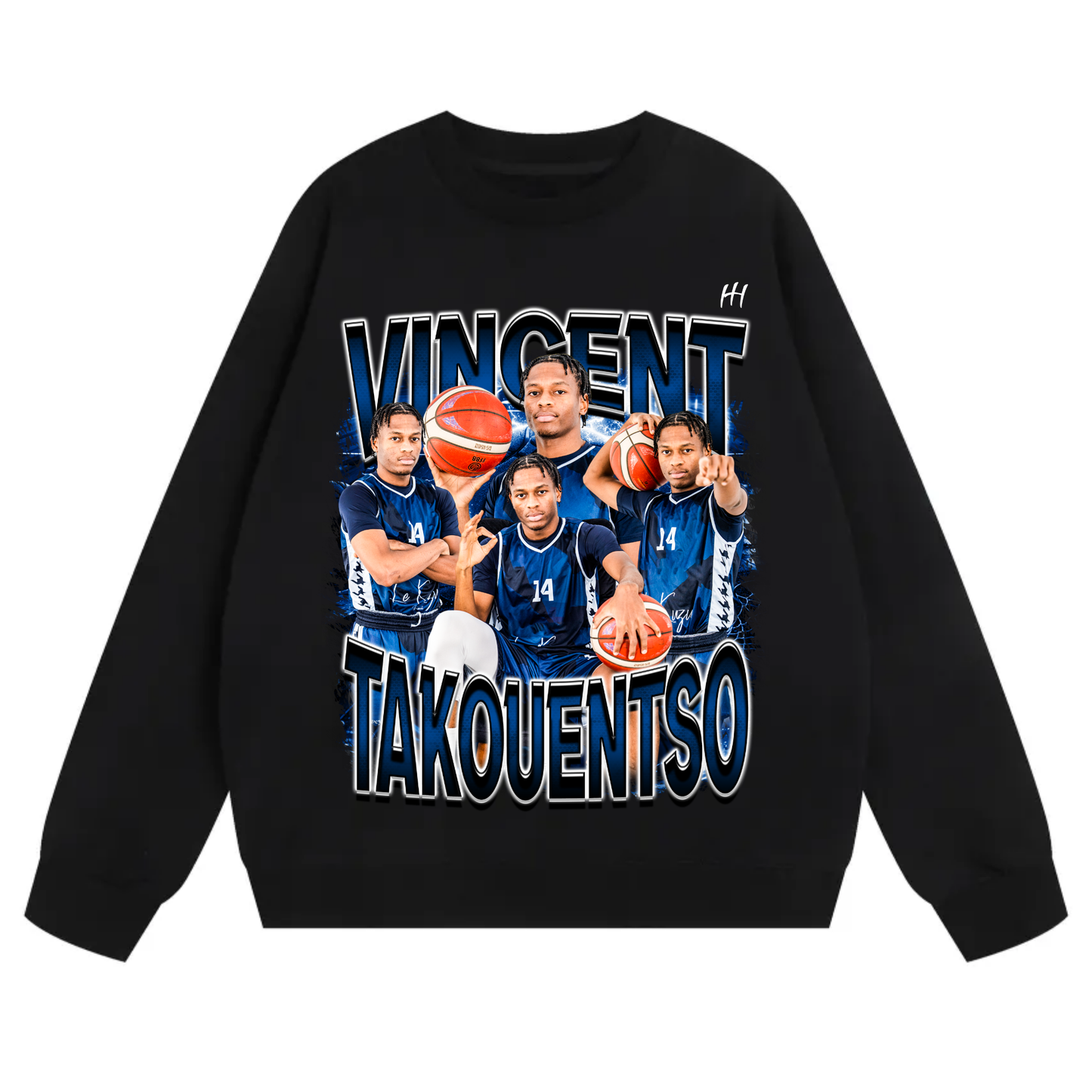 Vincent TAKOUENTSO Heavyweight Crewneck Sweatshirt
