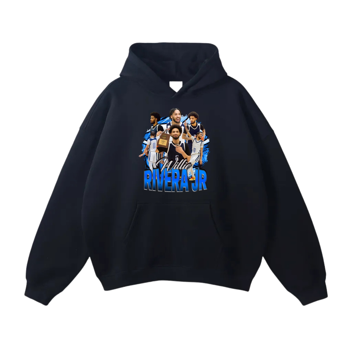 Willie Rivera Jr Oversize Fleeced Hoodie